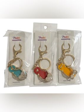 3pc Bag Charms Bundle